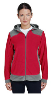 Ladies’ Rally Colorblock Microfleece Jacket